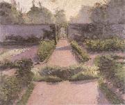 Gustave Caillebotte Kitchen Garden at Yerres Sweden oil painting artist